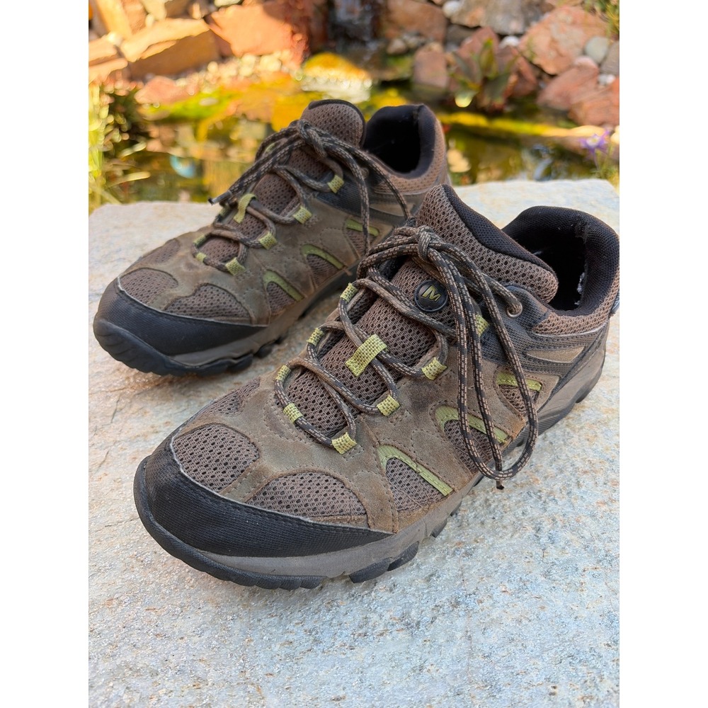 Merrell Outmost Ventilator Hiking Shoes Mens 9.5 Boulder Brown J09539 Low Top - Picture 9 of 9